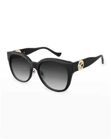 gucci cat-eye gg injected sunglasses|best designer cat eye sunglasses.